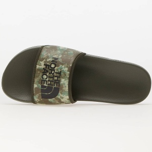The North Face - slapi Base Camp Slides III M - verde Military Olive StippLED Camo Print | TNF Black - Img 5