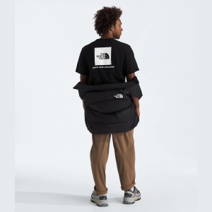 The North Face - tricou - Evolution Box NSE Regular Tee - Black | White - L - Img 4