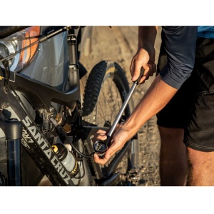 Topeak - pompa suspensii bicicleta Pocketshock DXG XL (TPSDXG-XL) - argintiu negru - Img 8