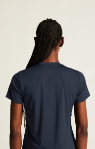 Tricou alergare Craft ADV Essence SS Tee 2 - albastru | poliester reciclat - Img 6