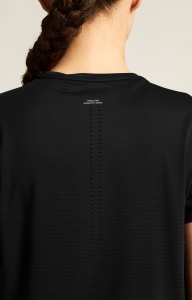 Tricou alergare Craft Hypervent Tee - negru | ventilație perforată - Img 7