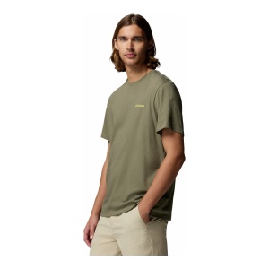 Tricou Barbati Columbia Parsons Point™ Logo T-Shirt Green - Img 3