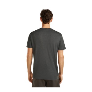Tricou Barbati Icebreaker Merino 150 Tech Lite Bear Catch Negru - Img 2