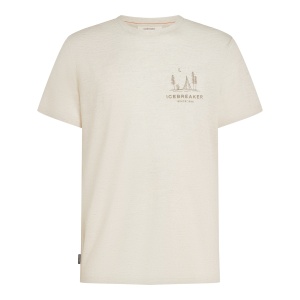 Tricou Barbati Icebreaker Merino 150 Tech Lite Peaceful Pass Gri - Img 6