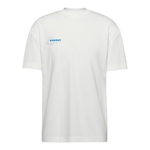 Tricou Barbati Mammut Base Relaxed Glacier Alb - Img 2
