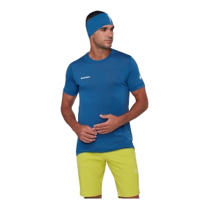 Tricou Barbati Mammut Tree Wool FL Albastru