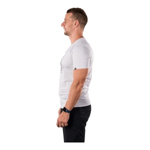 Tricou Barbati Northfinder Outdoor Quick-Drying Wicking Light Material Nadar Creamwhite - Img 4