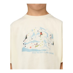Tricou Copii Mammut Base Climbing Alb - Img 5