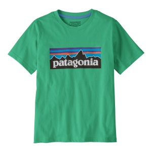 Tricou Copii Patagonia Kids' P-6 Logo Aqst