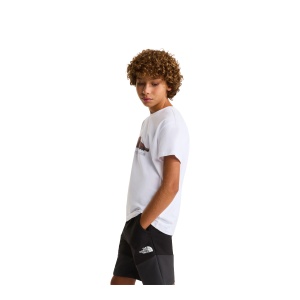 Tricou Copii The North Face Mountain Night Relaxed Graphic White - Img 3