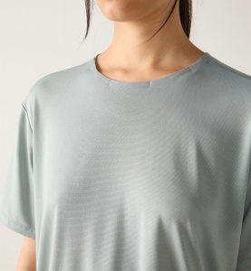Tricou crop Haglöfs L.I.M Delta Crop Tee damă - verde - Img 9