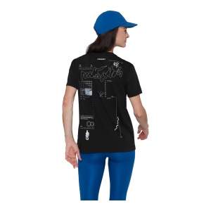 Tricou Femei Mammut Base Multi-Pitch Negru - Img 3