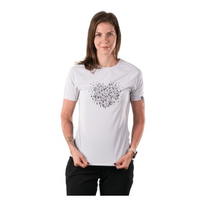 Tricou Femei Northfinder Quick-Dry Wicking Lightweight Ines Creamwhite