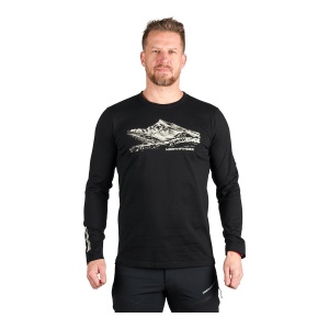Tricou Ls Barbati Northfinder Dacso Black