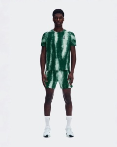 Tricou tehnic On Performance-T Terra - verde Cove | Kaitoke | alergare