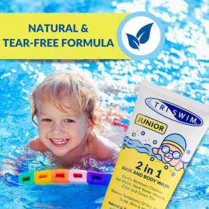 Triswim - 2 in 1 junior - sampon si gel de dus - sweet persimmon - 200ml - Img 5