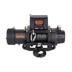 Troliu electric auto EMD Winch 8500LBS (3856kg) 12V, Cablu Sintetic 18m, Raport 173:1 - Img 2