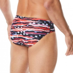 TYR - Slip baieti/ barbati - All American - rosu-albastru - Img 2