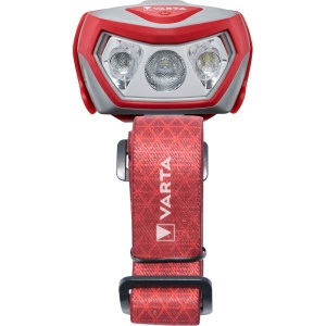 Varta - lanterna frontala Outdoor Sports H20 PRO, l umina alba-rosie - 3x baterii AAA incluse - 200 lumeni - Img 2
