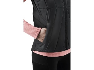 Vestă alergare iarnă CEP Winter Run Vest W | protecție vânt, rezistentă apă - black - Img 4