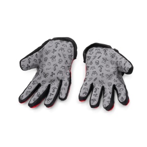 Woom - manusi ciclism copii tens bike gloves - verde negru gri - Img 2