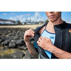 Z3R0D - costum neopren unisex swimrun SWR START wetsuit - negru albastru - Img 13