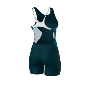 Z3R0D - Costum triatlon femei fara maneci - Racer TRISUIT WOMAN Deep Ocean - Img 2