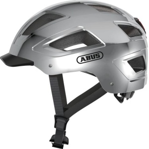 Abus - casca ciclism Urban - HYBAN 2.0 - Chrome Silver