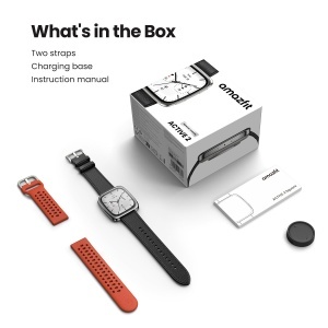 Amazfit Active 2 Square, ceas smartwatch sport fitness elegant - Img 2