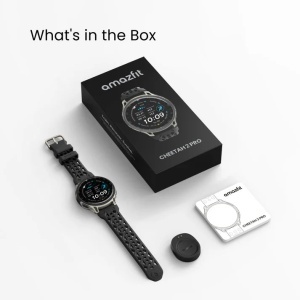 Amazfit Cheetah 2 Pro, ceas smartwatch alergare GPS dual-band, carcasa titan - Titanium 48mm - Img 4