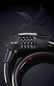 Antifurt Bicicleta Trelock Ks 310 100 Dragon, Nivel 3 6, cu Led, negru - Img 4