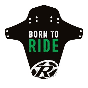 Aparatoare Reverse Born to Ride negru/alb/verde