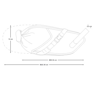 Apidura - geanta bicicleta cu prindere sub sa, Backcountry Saddle Pack 4.5 litri - gri negru galben - Img 6