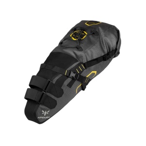 Apidura - geanta bicicleta cu prindere sub sa, Expedition Saddle Pack 14 litri - gri negru galben - Img 3