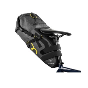 Apidura - geanta bicicleta cu prindere sub sa, Expedition Saddle Pack 17 litri - gri negru galben - Img 8