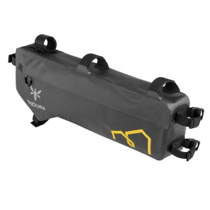 Apidura - geanta cadru bicicleta Expedition Frame Pack 6.5 litri (pentru cadru inalt) - gri negru - Img 2