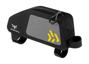 Apidura - geanta mica cadru bicicleta Backcountry 2.0 Top Tube Pack 1 litru - negru gri - Img 4