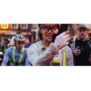 Apidura - vesta reflectorizanta ciclism Packable Visibility Vest, dimensiune S-M - verde fluo gri - Img 13