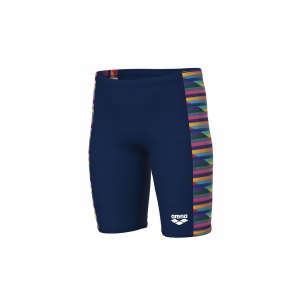 Arena - costum inot baieti - jammer - Racing Stripe JM - Navy I Navy Multi - Img 3