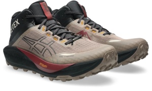 ASICS - pantofi alergare trail - Gel-Trabuco MT GTX - Taupe Grey | Grey - 40.5 - Img 5