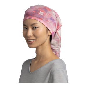 Bandana Buff Merino Lightweight Prints Orisa Pink - Img 3