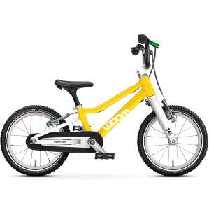 Bicicleta copii Woom 2 Go cu roti 14" verde Metallic Turquoise Petrol - Img 12