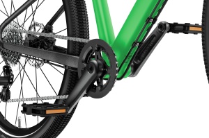 Bicicleta copii Woom 4 Explore cu roti 20" portocaliu Neon Coral - Img 22