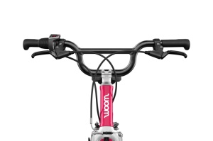 Bicicleta copii Woom 4 Go cu roti 20" roz Hot Pink - Img 3