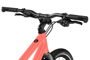 Bicicleta copii Woom 6 Explore cu roti 26" Neon Coral - Img 10