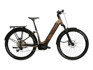 Bicicleta Electrica MTB Kross Influx HYB SUV LS 4.0 800 27.5 inch maro Shimano Deore