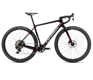Bicicletă gravel Orbea TERRA M21eTEAM 1X - Wine Red Carbon View (Gloss)- M