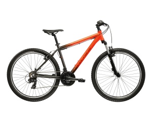 Bicicleta MTB Hardtail Kross Hexagon X100 26 inch portocalie Shimano Tourney