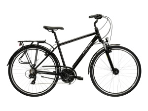 Bicicleta Urban Kross Berg TR 3.0 28 inch neagra Shimano Tourney