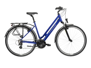 Bicicleta Urban Kross Sentio 2.0 28 inch albastra Shimano Altus